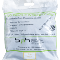 Sächsische Wegedecken Gelb Sack 15kg