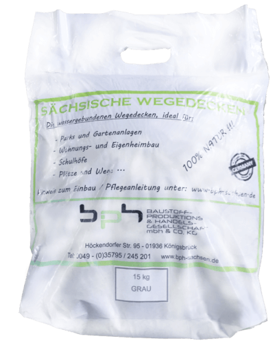 Sächsische Wegedecken Grau Sack 15kg